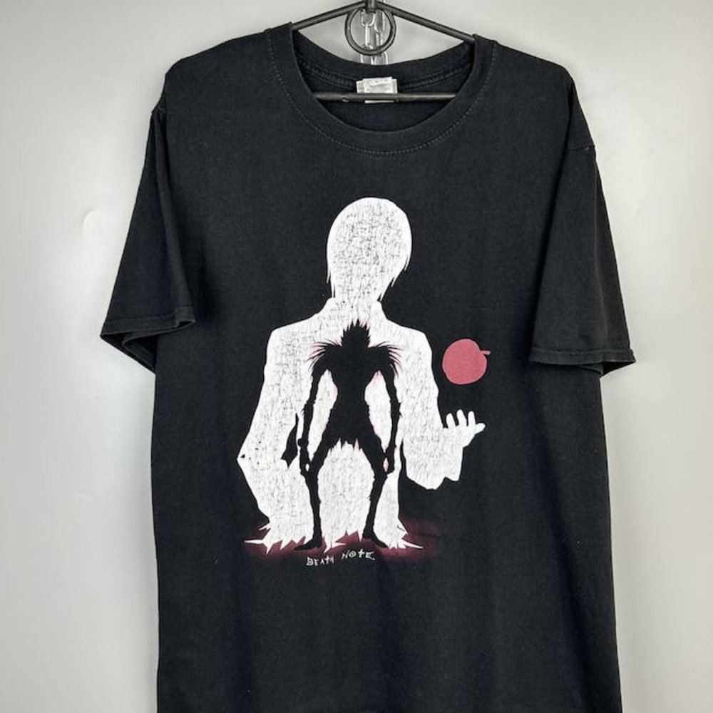 Vintage 2000s Death Note Ryuk Black Tee